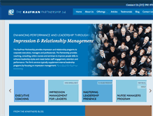 Tablet Screenshot of kpartners.com